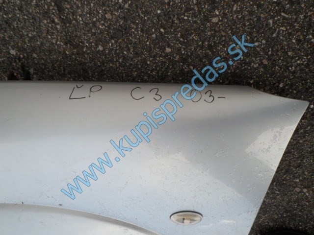 ľavý predný blatník na citroen c3, 